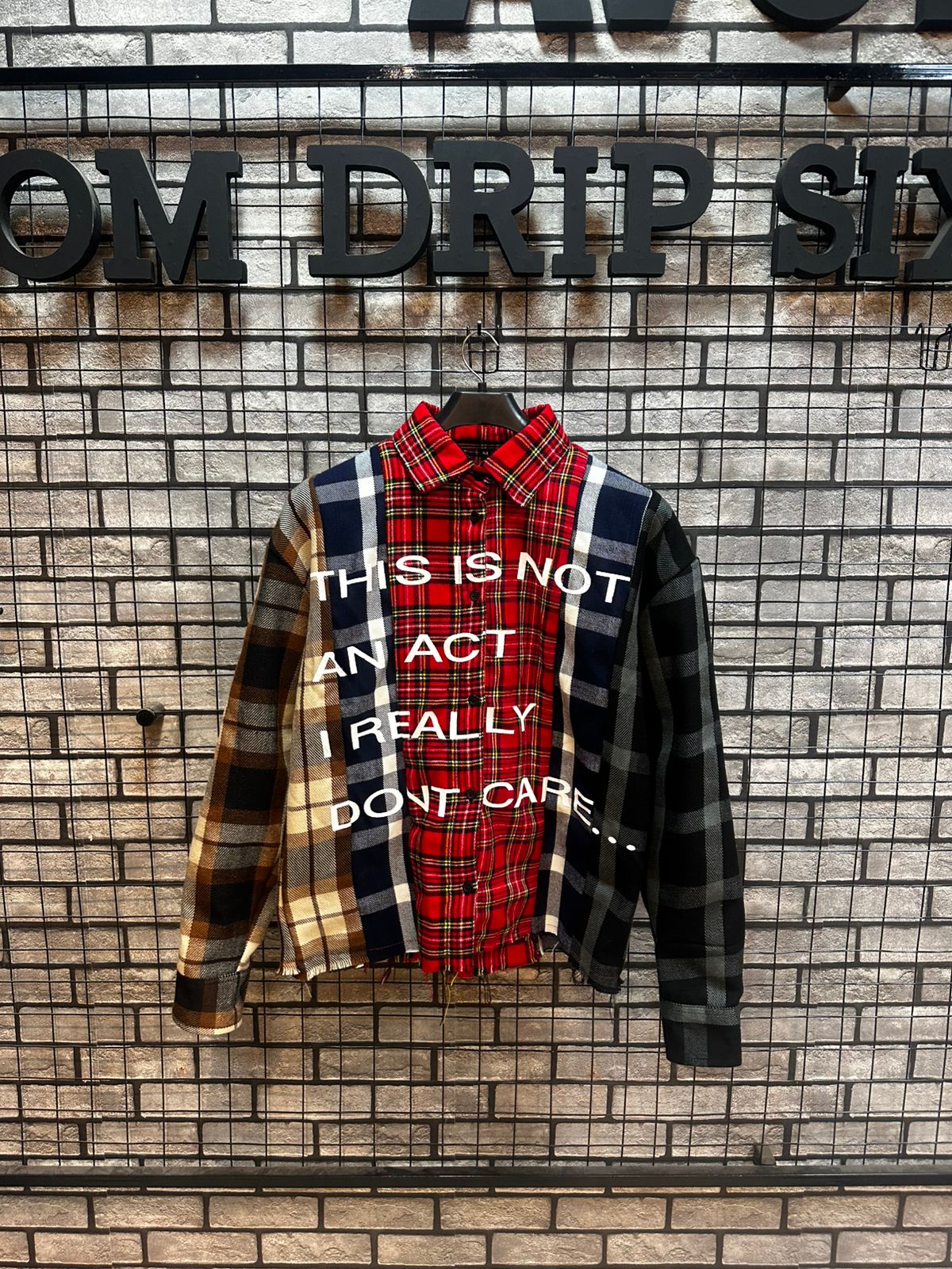 NCHLT "dont care" wool Flannel