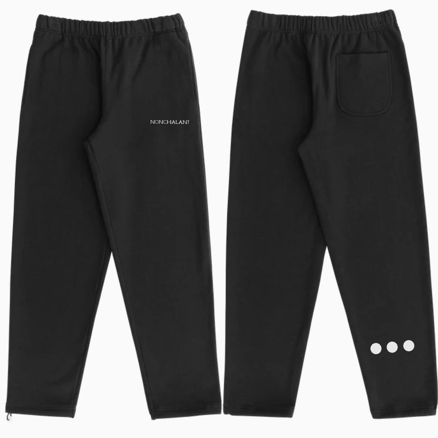 CLASSIC NONCHALANT LOGO SWEATPANTS