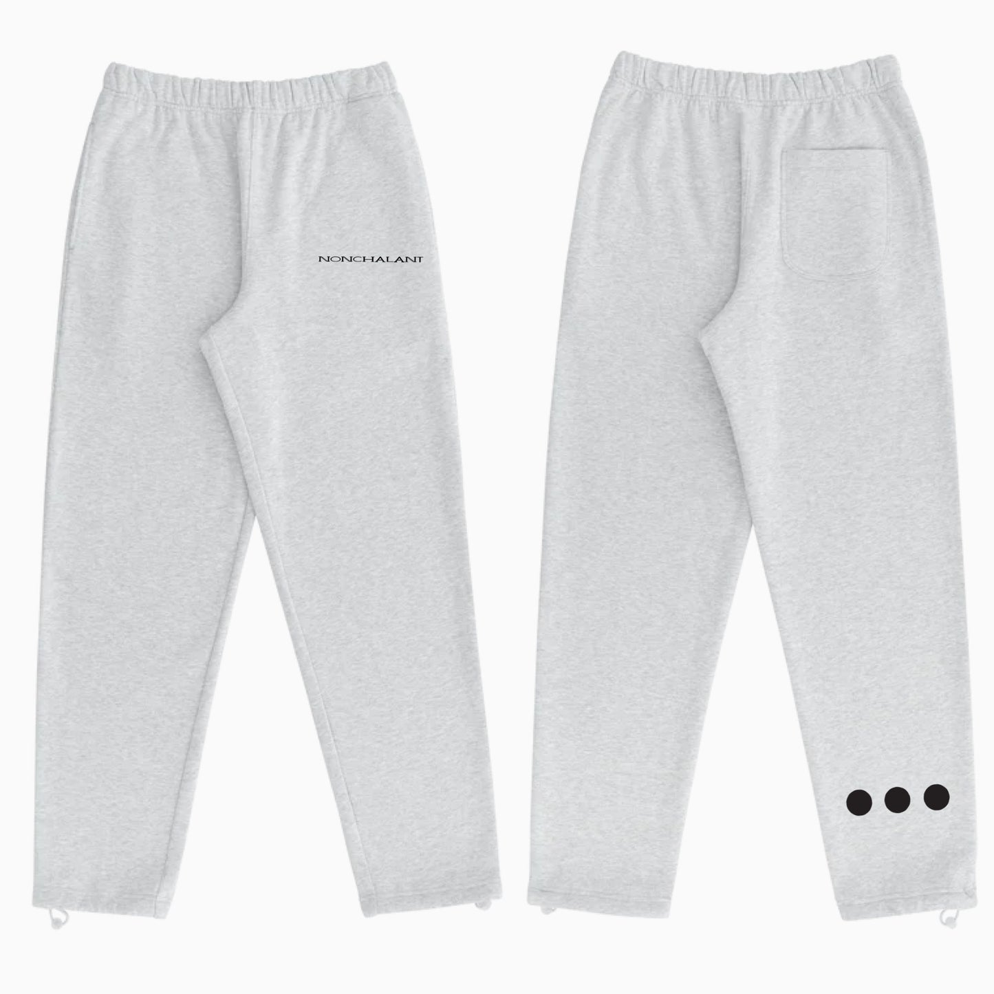 CLASSIC NONCHALANT LOGO SWEATPANTS