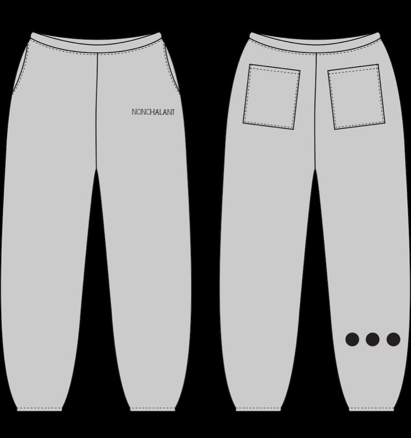 NONCHALANT LOGO SWEATPANTS