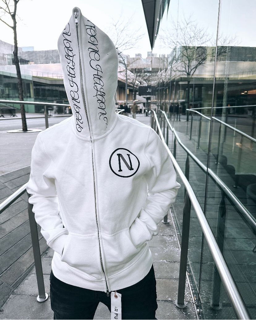 NONCHALANT FULL FACE “DE VOIR” ZIP UP – nonchalantclothing.net