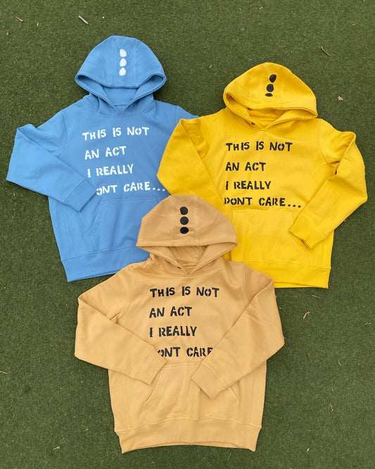 NONCHALANT "DONT CARE" HOODIE