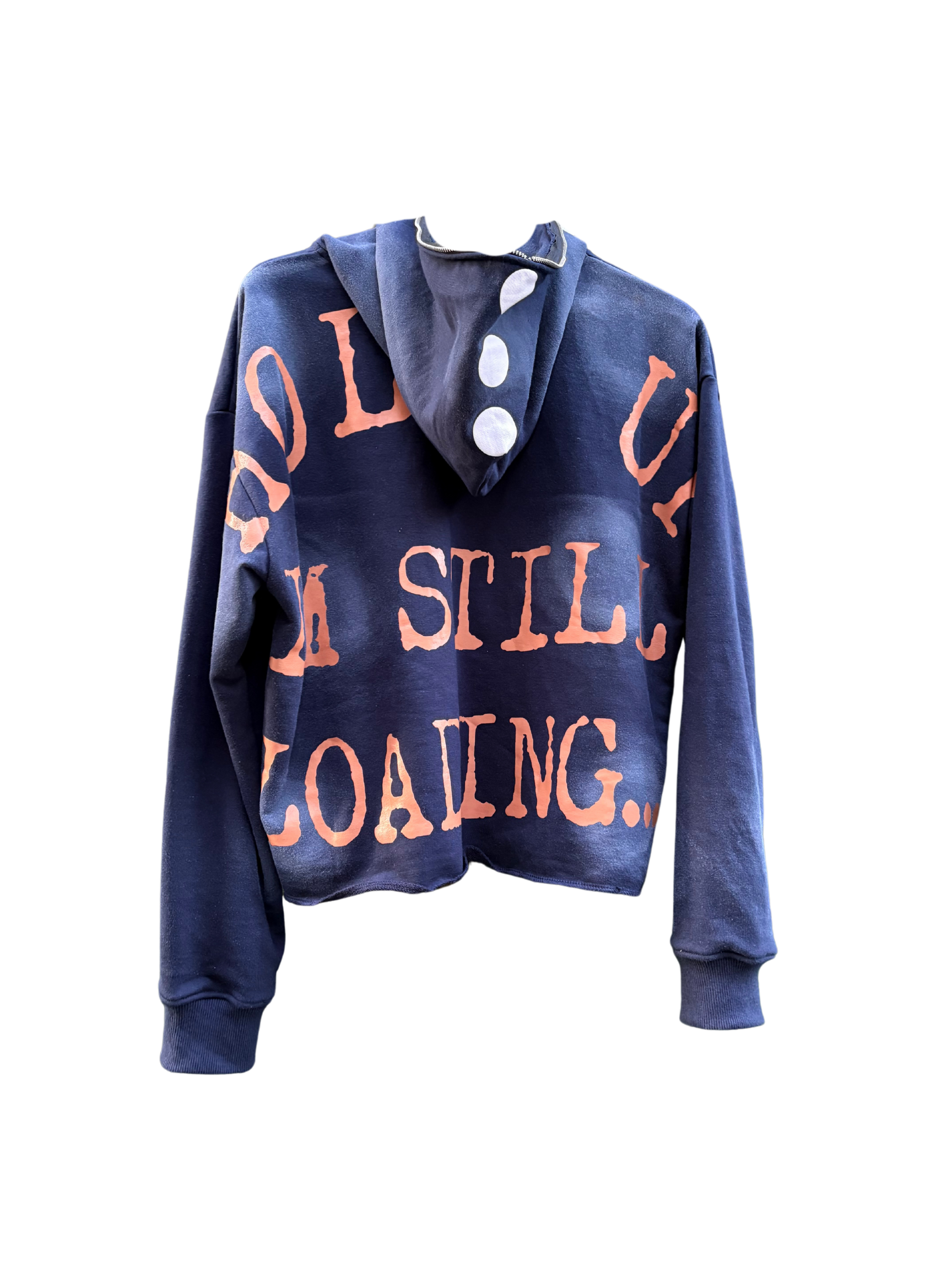 Navy "Still Loading" Hoodie