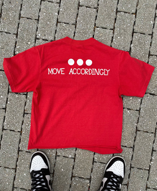 NONCHALANT MOVE ACCORDINGLY T SHIRT