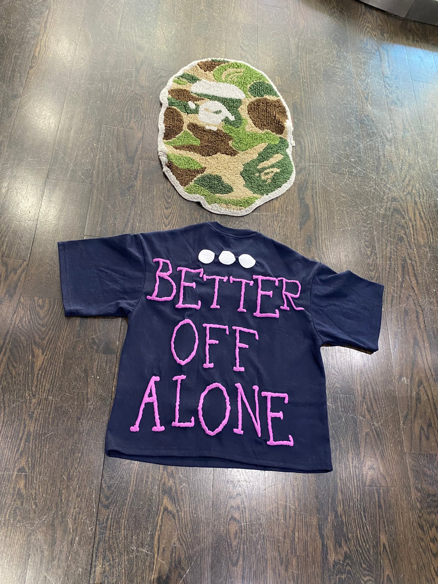 NONCHALANT BETTER OFF ALONE TEE