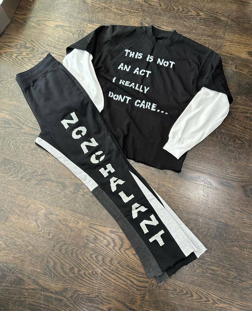 NONCHALANT "DONT CARE" LONG SLEEVE THERMAL