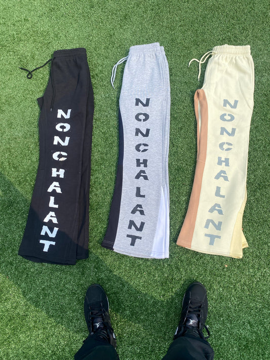 NONCHALANT FLARE SWEATPANTS