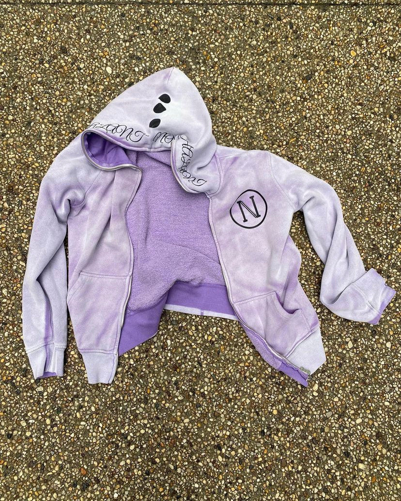 NONCHALANT FULL FACE “DE VOIR” ZIP UP – nonchalantclothing.net