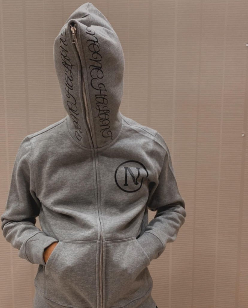 NONCHALANT FULL FACE "DE VOIR" ZIP UP