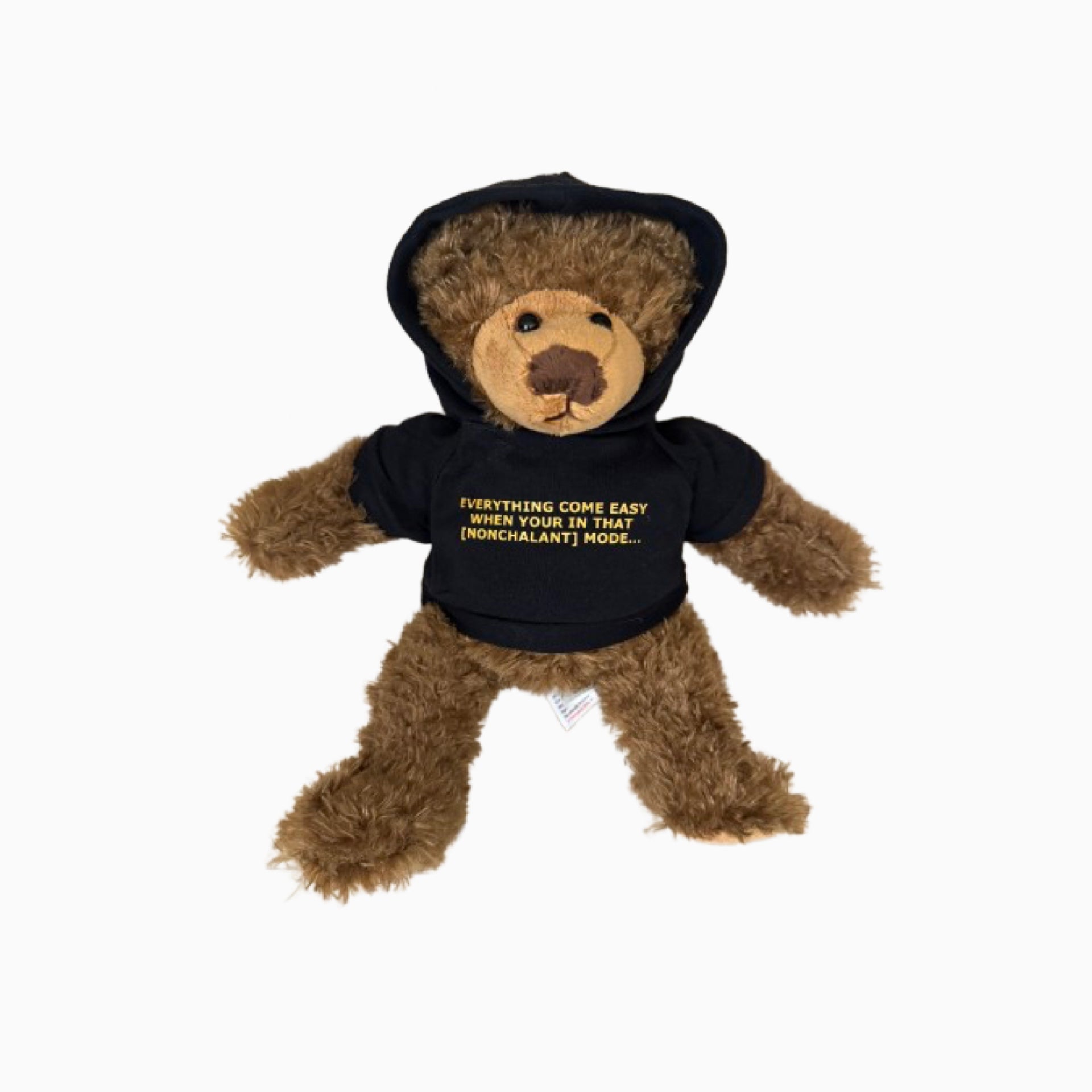 NONCHALANT MODE TEDDY BEAR