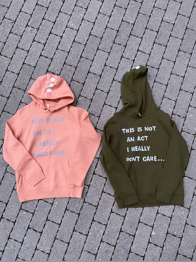 NONCHALANT "DONT CARE" HOODIE